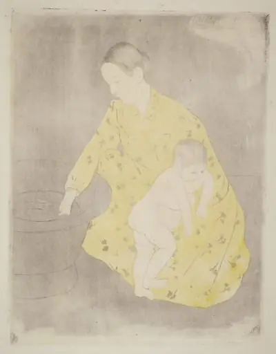 The Bath, by Mary Cassatt