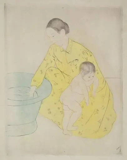 The Bath, by Mary Cassatt