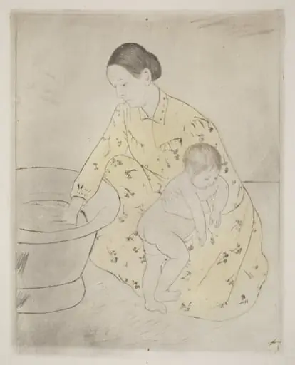The Bath, by Mary Cassatt