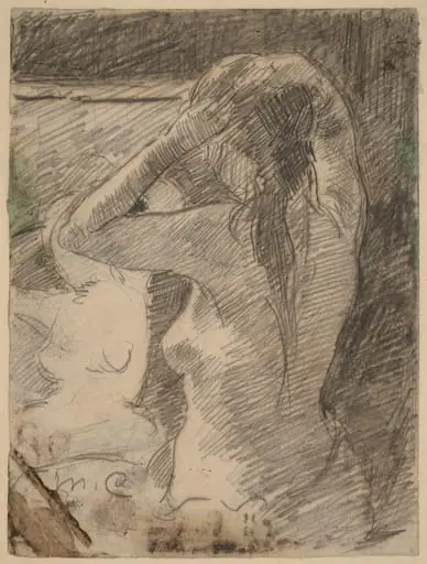 The Coiffure, by Mary Cassatt