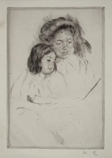 The Picture Book (No. 1), by Mary Cassatt