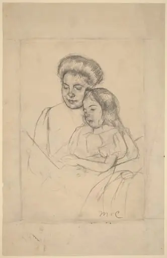 The Picture Book (No. 1), by Mary Cassatt