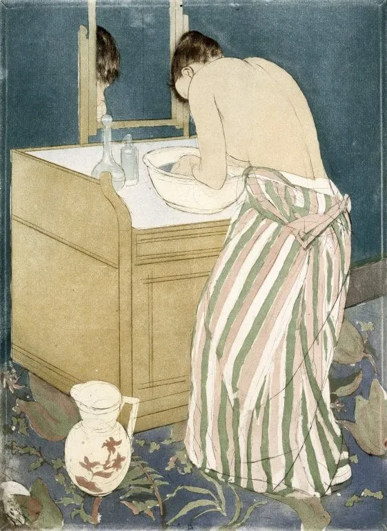 The Toilette, by Mary Cassatt, unspecified, 1896