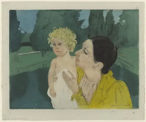 Untitled, by Mary Cassatt