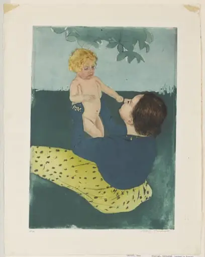 Untitled, by Mary Cassatt