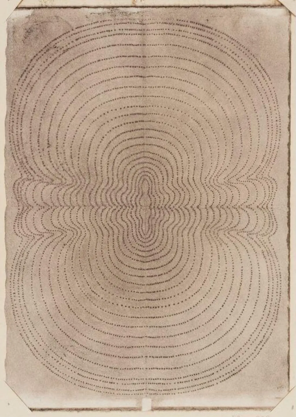 Untitled spolvero drawing, by Mary Judge, 1997