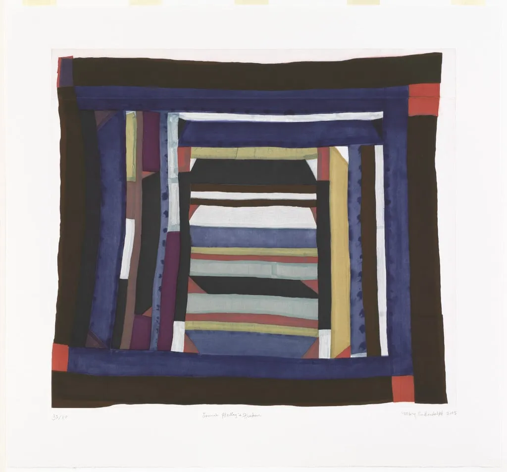Untitled, by Mary Lee Bendolph, ink, 2005