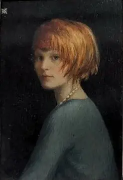 Self-Portrait, by Mary McLellan Hamilton