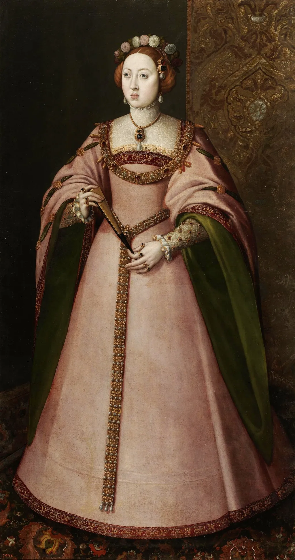 Mary of Portugal (1527–1545), oil, 1501