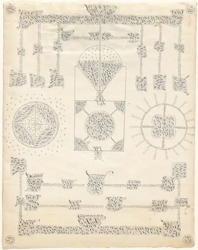 A Sacred Sheet Sent from Holy Mother Wisdom by Her Angel of Many Signs, by Mary Wicks