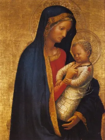 Madonna Casini, by Masaccio, tempera