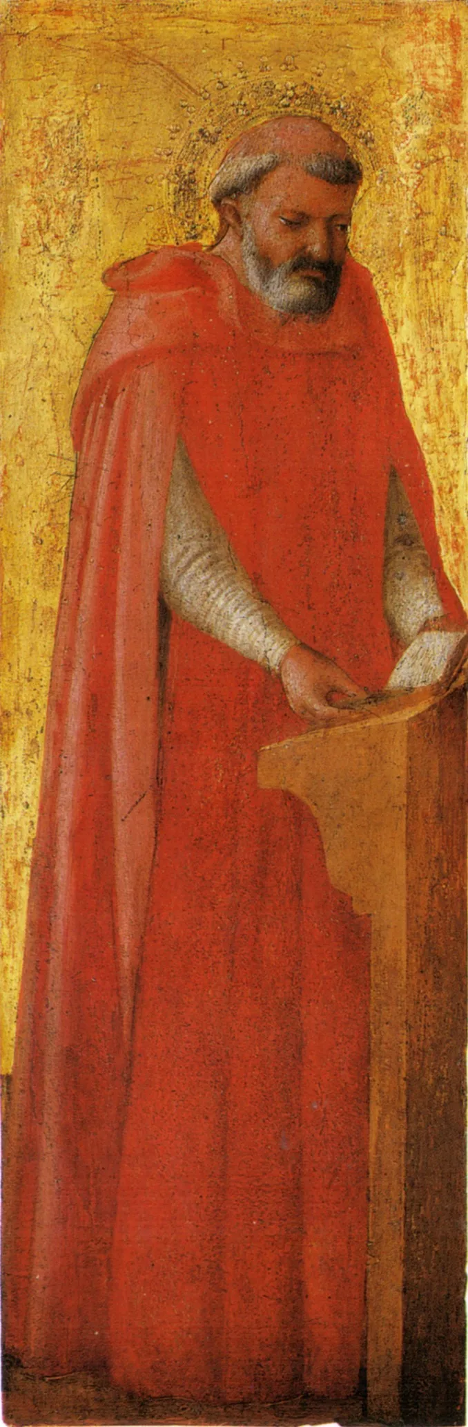 Saint Jerome, by Masaccio, paint