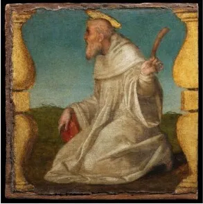 Saint Benedict, by Maso da San Friano, unspecified, 1561