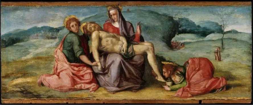 The Pietà, by Maso da San Friano