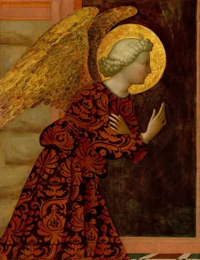 The Archangel Gabriel, by Masolino da Panicale