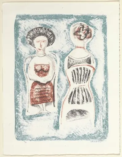 Untitled, by Massimo Campigli