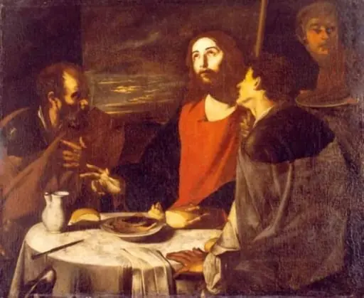Cina din Emaus, by Massimo Stanzione