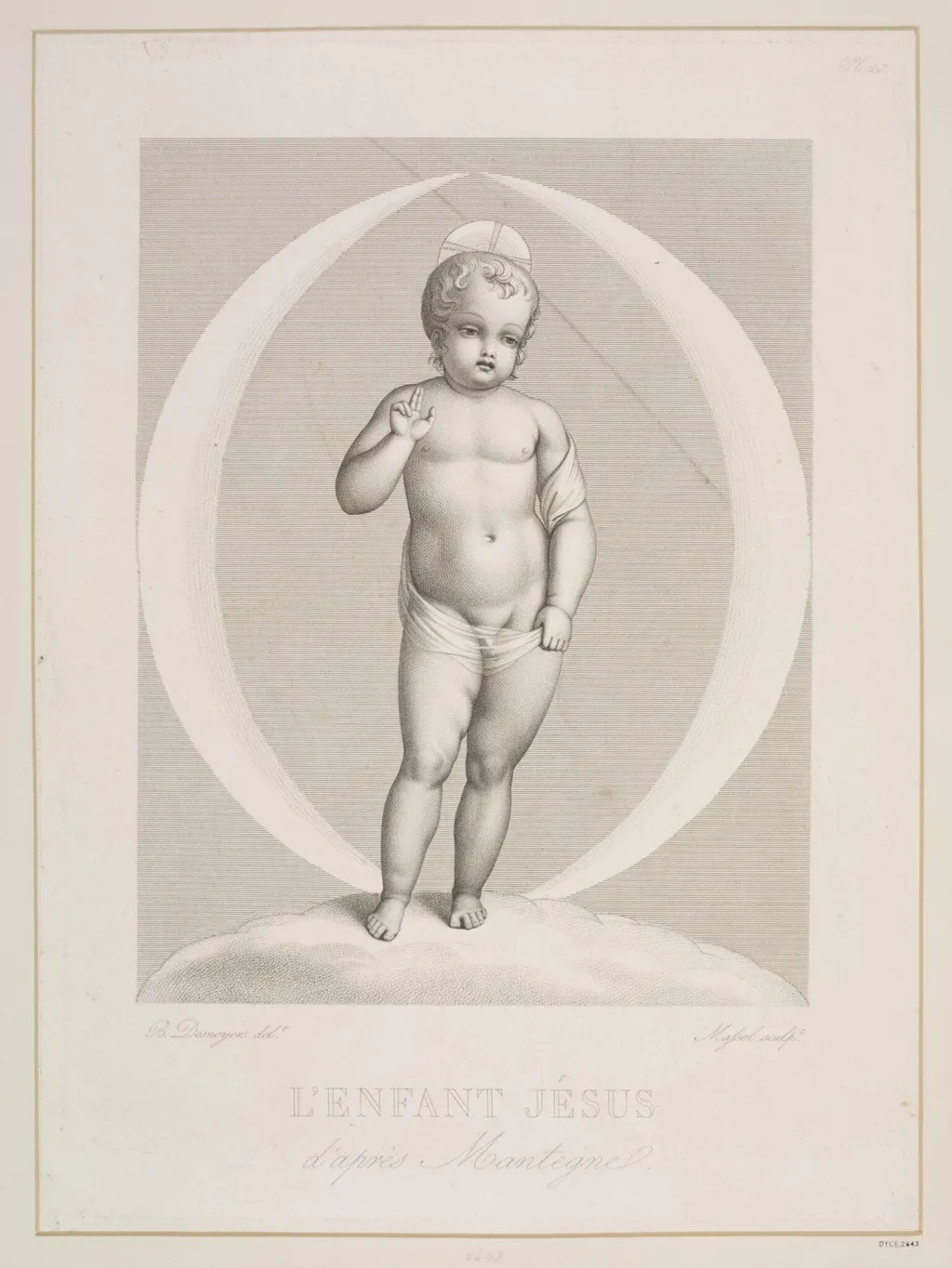 The Infant Jesus, by Massol, 1850
