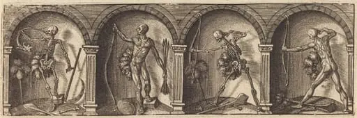 Les divers pourtraicts et figures VII, by Master AD