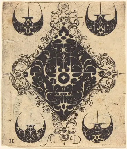 Ornament, by Master AD