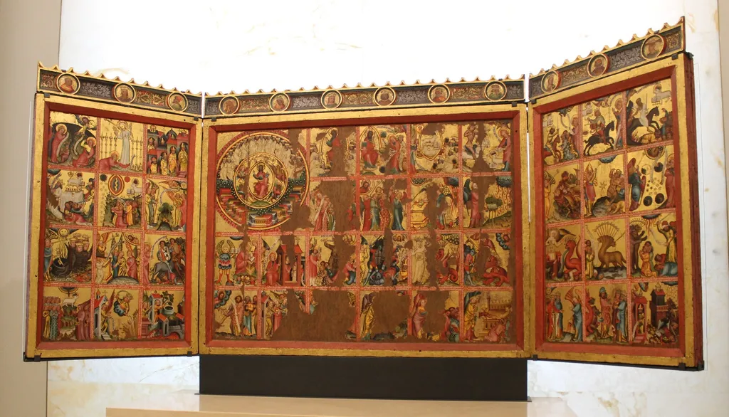 Apocalypse triptych, by Master Bertram, unspecified, 1400