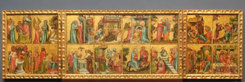 The Buxtehude Altar, by Master Bertram