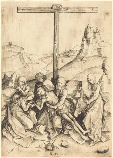 The Lamentation, by Master BM