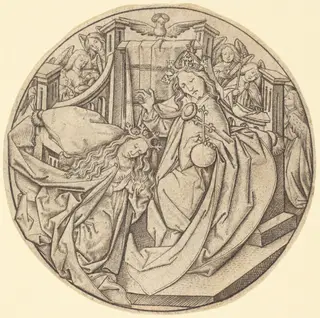 Christ Blessing the Virgin