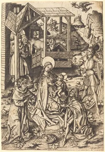 The Adoration of the Magi, by Master E.S.