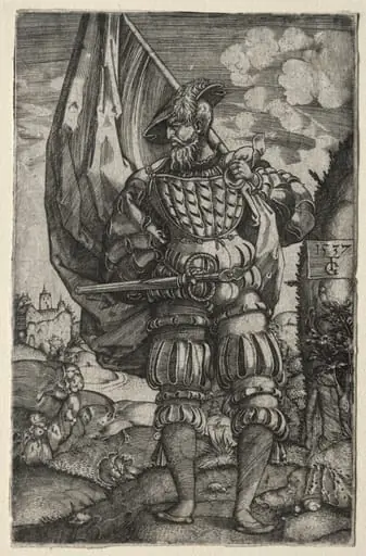 The Standard-Bearer, by Master F. G.