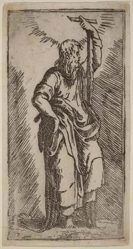 Saint Simon, by Master F.P.