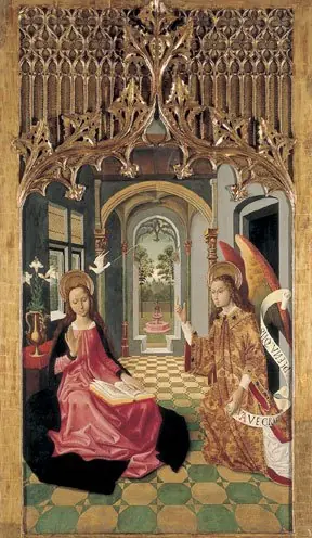 The Annunciation (Meister from Canapost), by Master from Canapost