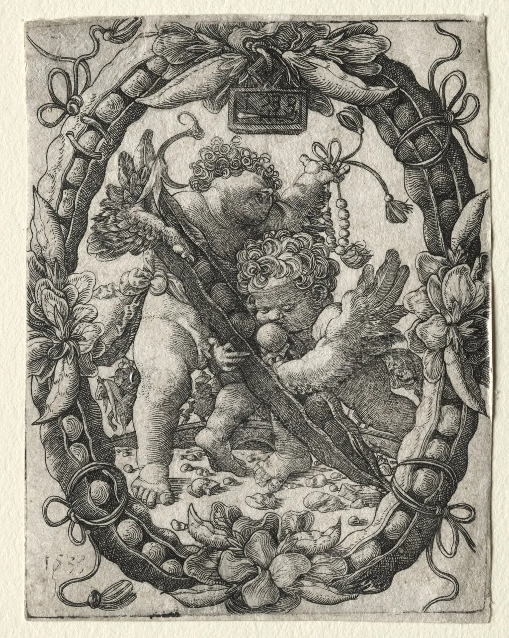 The Pea Pod, by Master H. L., 1533