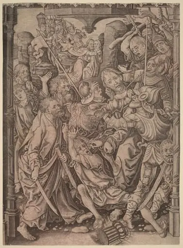 The Betrayal of Christ, by Master I.A.M. of Zwolle