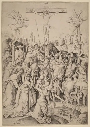 The Mount of Calvary, by Master I.A.M. of Zwolle