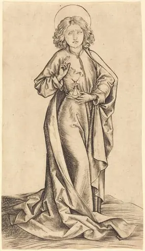 Saint John the Evangelist, by Master i.e.