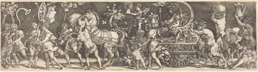 The Triumph of Bacchus, by Master IB