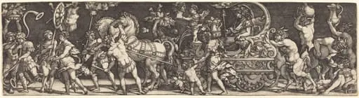 The Triumph of Bacchus, by Master IB