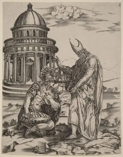 Alexander and the High Priest of Jerusalem, by Master IRs