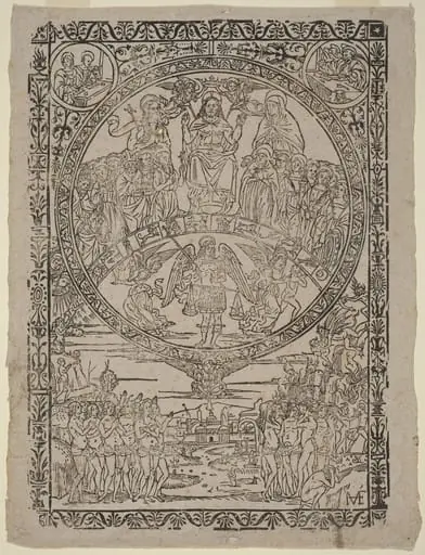 The Last Judgment, by Master MF