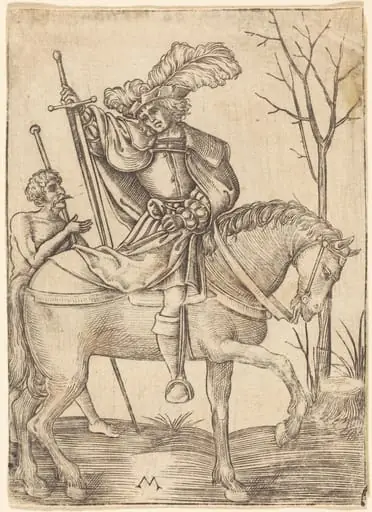 Lansquenet, by Master MS