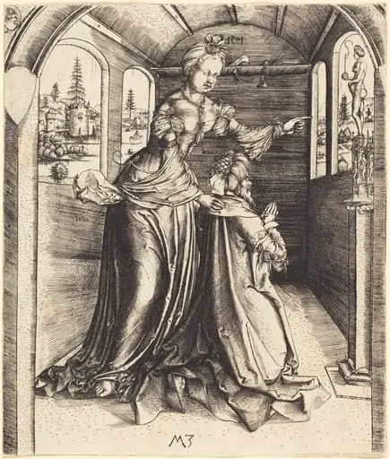 Solomon Worshipping False Gods, by Master MZ