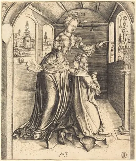 Solomon Worshipping False Gods, by Master MZ