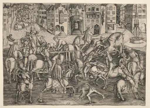 The Great Tournament: Munich, by Master MZ