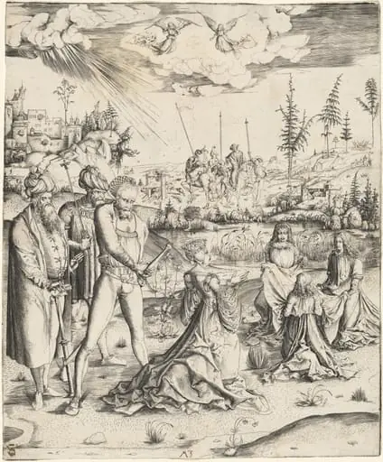 The Martyrdom of Saint Catherine, by Master MZ