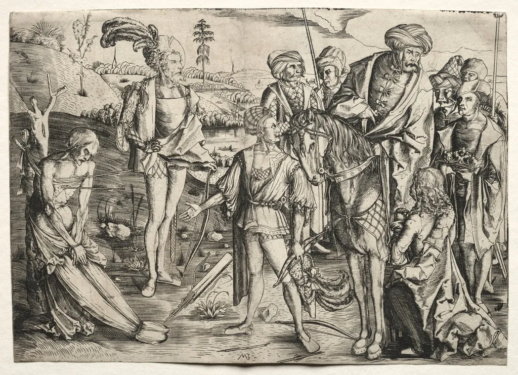 The Story of the Dead King and his Three Sons, by Master MZ, 1502