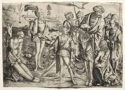 The Story of the Dead King and his Three Sons, by Master MZ