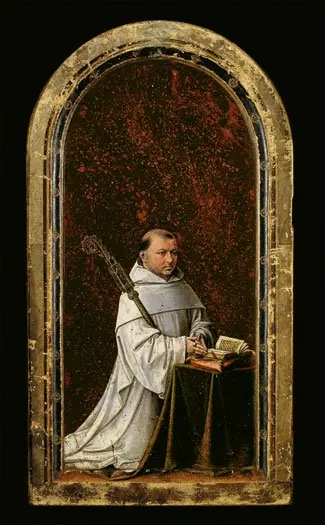 Robrecht de Clercq, abbot of Ter Duinen, by Master of 1499