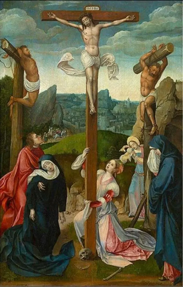 Crucifixion, by Master of 1518