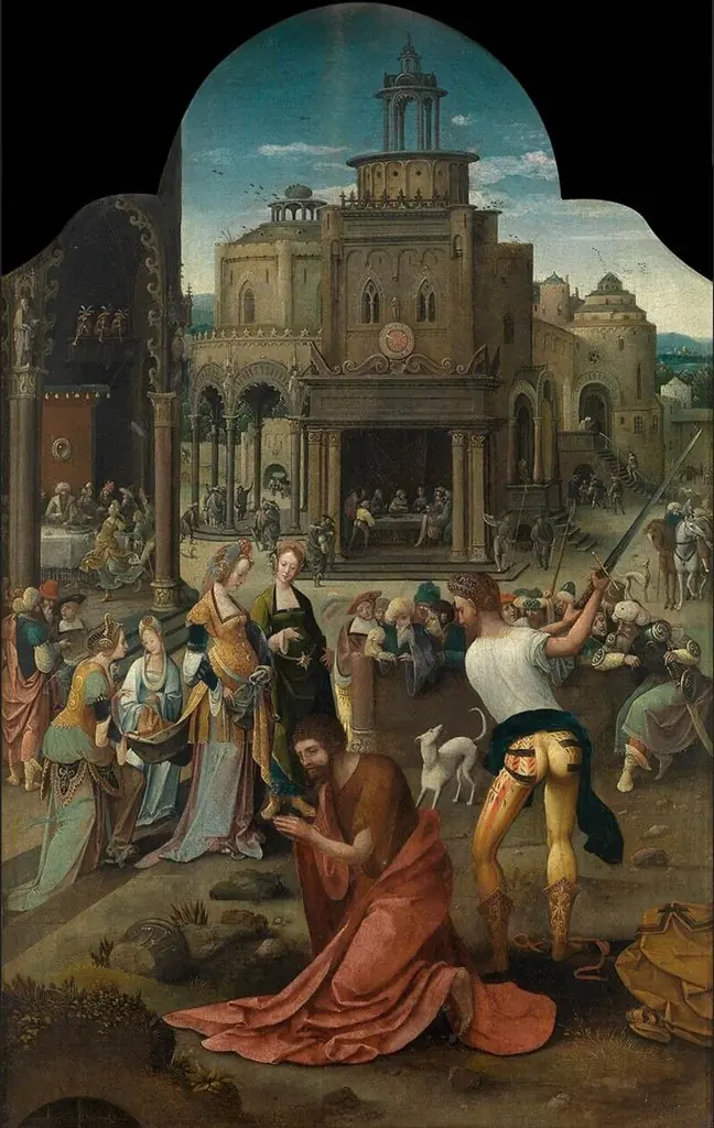 The Beheading of John the Baptist, by Master of 1518
